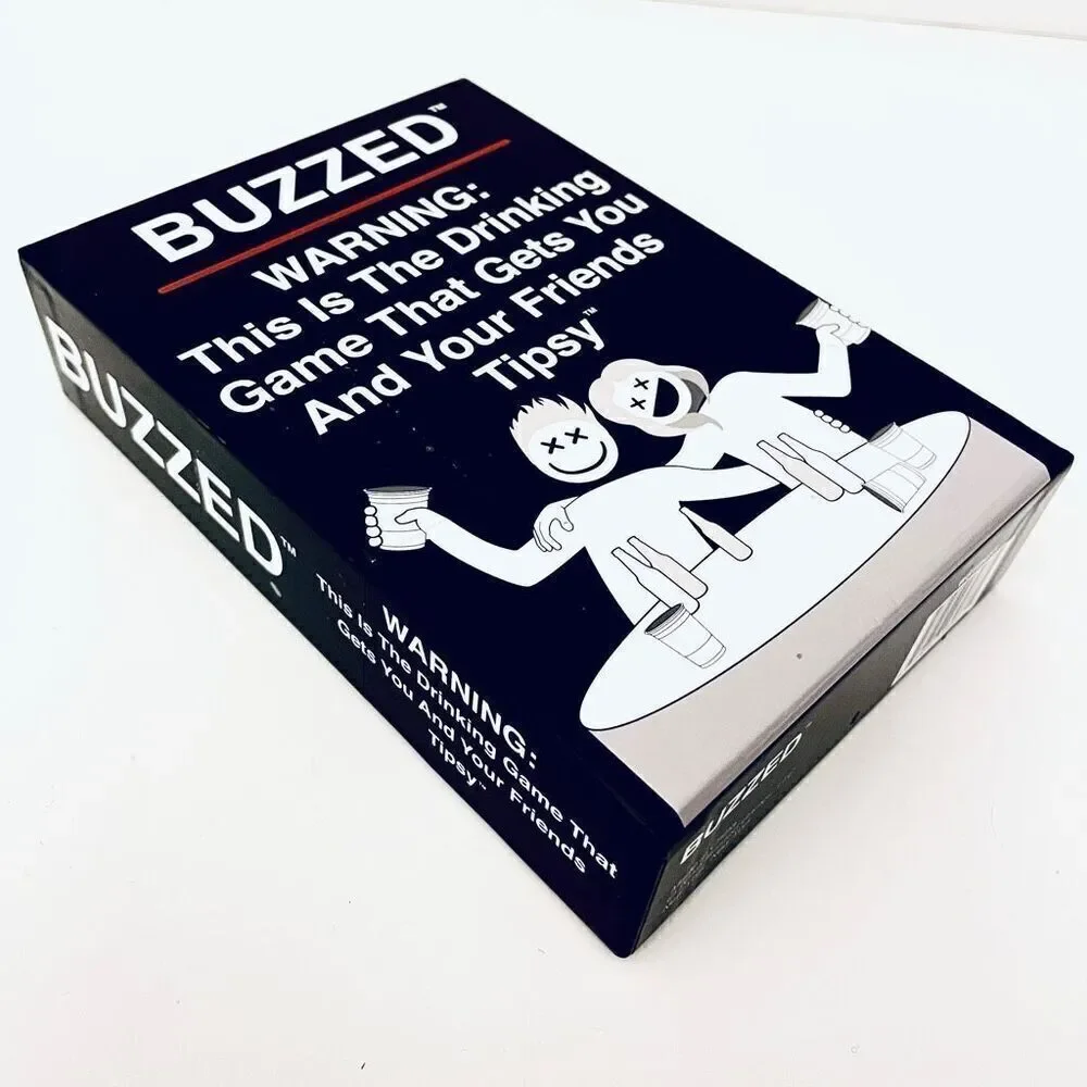 New BUZZED 180 Cards Drinking game